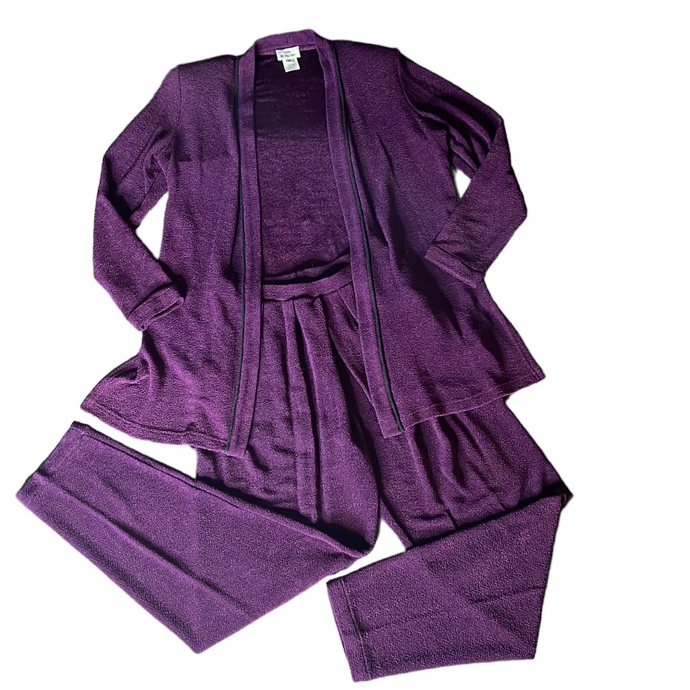 Vintage Gail Morgado 2 Piece Stretch Pant Suit